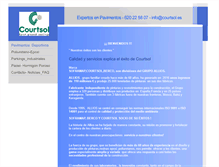 Tablet Screenshot of courtsol.es